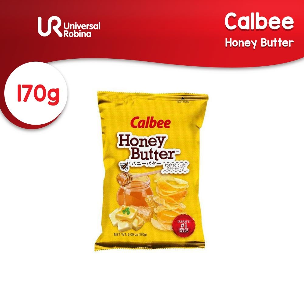 Calbee Potato Chips Honey Butter (170g) | Shopee Philippines