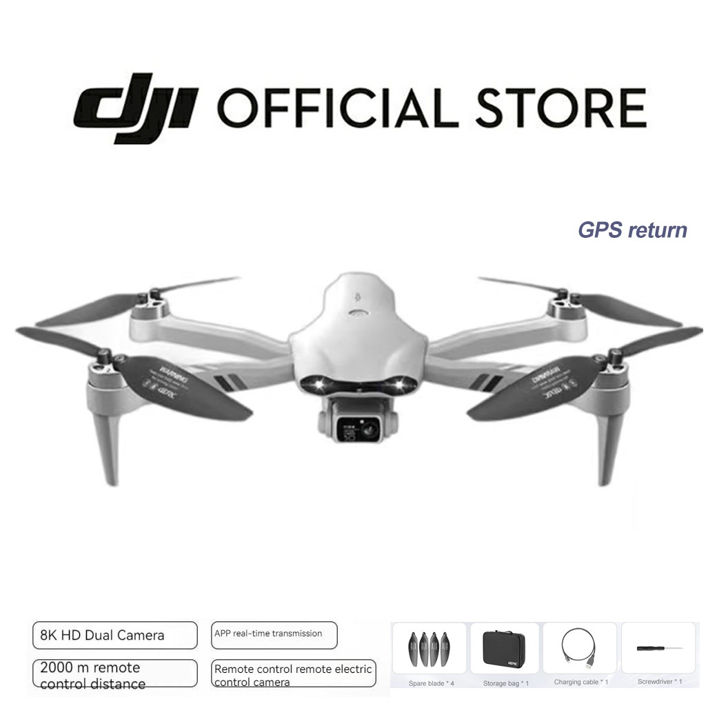 DJI Drone HD 4K‘8K dual camera WiFi remote control portable mini ...