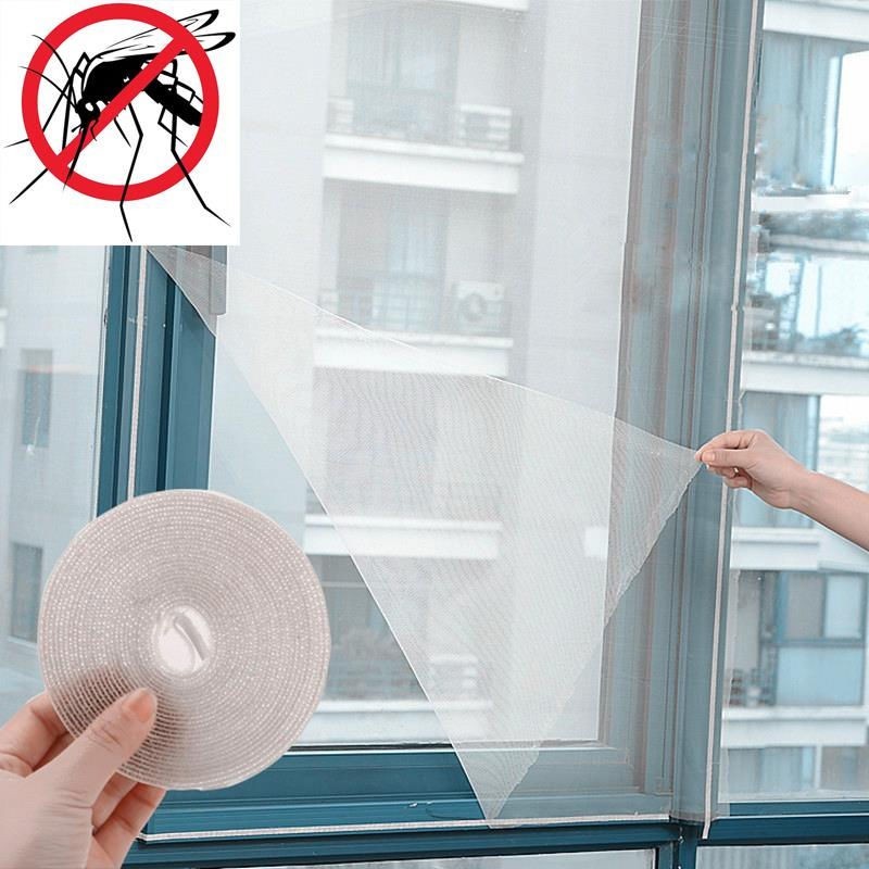 Window DIY Anti Mosquito Fly Bug Door Window Screen Net Mesh | Shopee ...