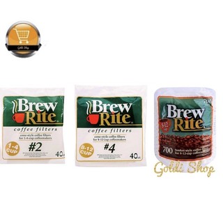 Filtri Caffè Brew Rite – Confezione Da 700 – Formato Cestello Per 8-12 Tazze – Base 8,5 Cm - 2