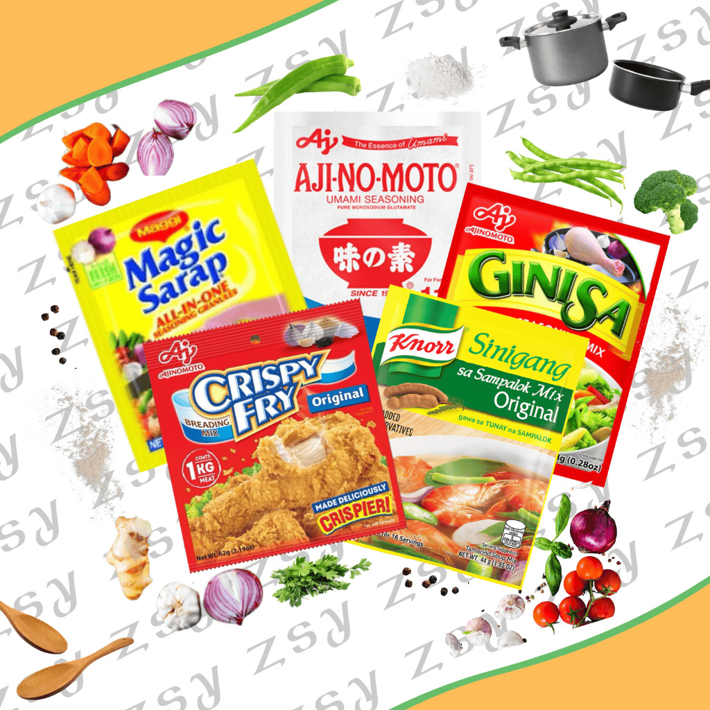 ajinomoto Maggic Magic Sarap 8g & 55g, Gnisa Mix, AJINOMOTO, Crispy Fry ...