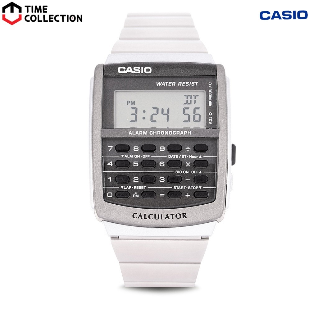 Casio CA-506-1DF Digital Calculator Stainless Steel/mStrap`ZX
