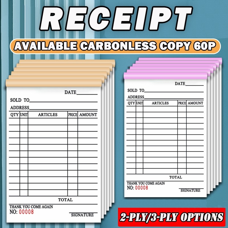 Delivery'fw}receiptEE sold receipt wholesale receipt with carbon ...
