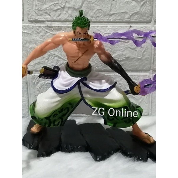 King+o^of!T;Artist The Roronoa Zoro Model Anime Action Figure Collection{tr