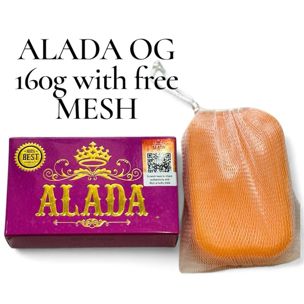 ALADA!Z[OGAF^SOAP 160g made in Thailand(can SCAN+Hw@QR%X(CODE) | Shopee ...