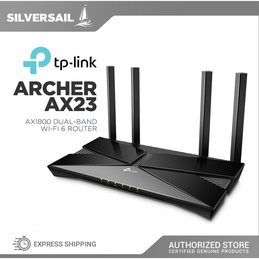 TP-Link Archer AX23 AX1800 Dual Band Gigabit Wi-Fi 6 Router | Shopee ...