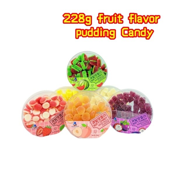 228g|c^Fruit-flavored(d.pudding candy/flavored gummies/lootbag gummy ...