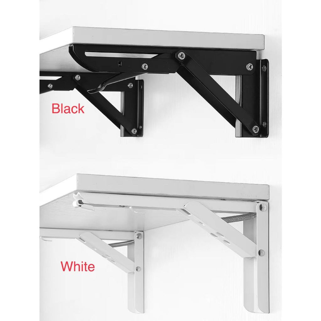 2pcs/set spring type folding angle bracket adjustable wall$sG{bracket)J ...