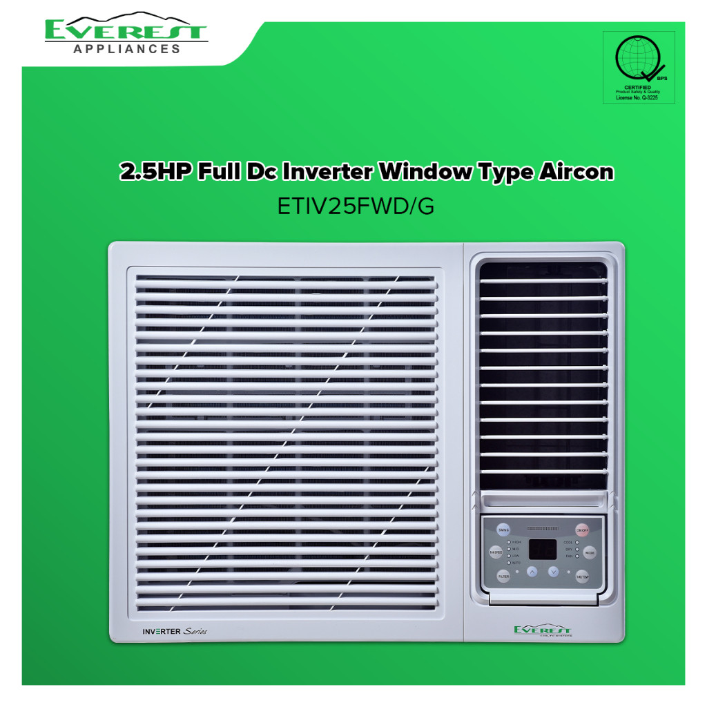 Shop air conditioner inverter window type for Sale on Shopee Philippines
