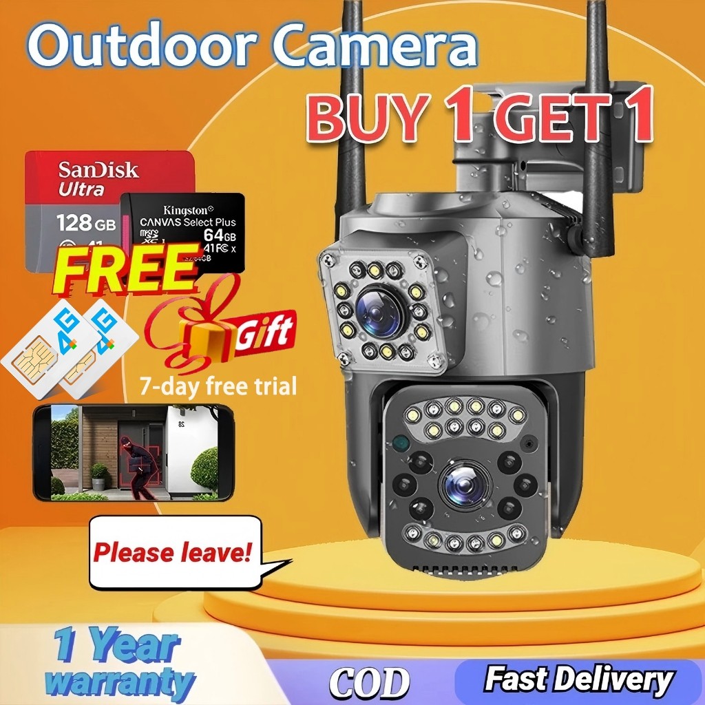Tecno Buy 1 Take 1 V380 Pro CCTV Camera dual lens WiFi Wireless Outdoor ...