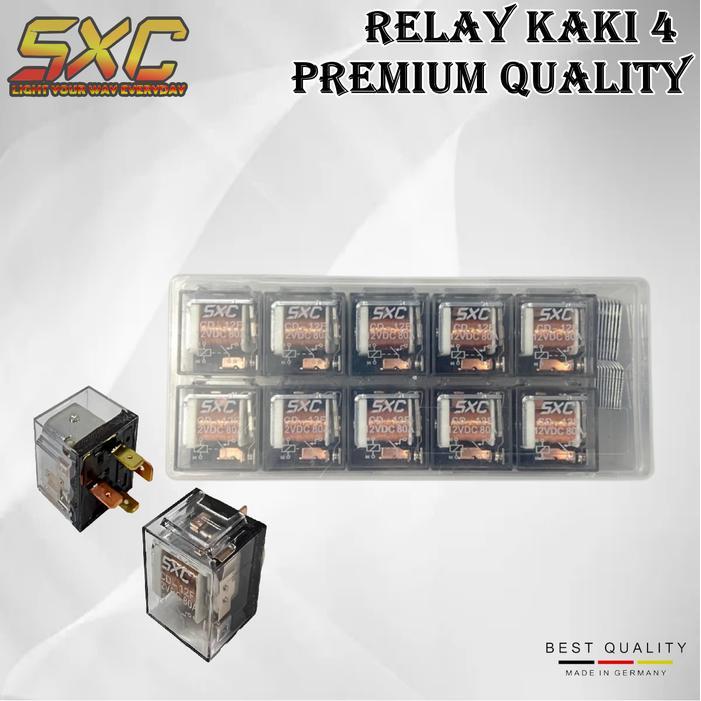Limited! 12 Light Relay 80 AmpereVOLT 1 Box Contains 10 Pcs Premium ...