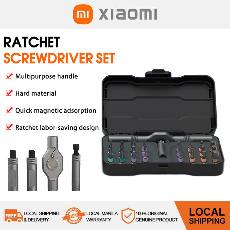 Xiaomi DUKA RS1 Multi-purpose Screwdriver Ratchet Kit 24pcs Tool Kit>w ...
