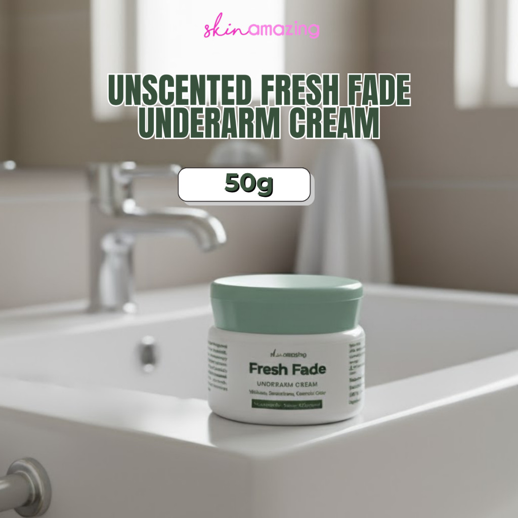 Skin Amazing Unscented Fresh Fade Underarm Cream (50g) Infused with ...