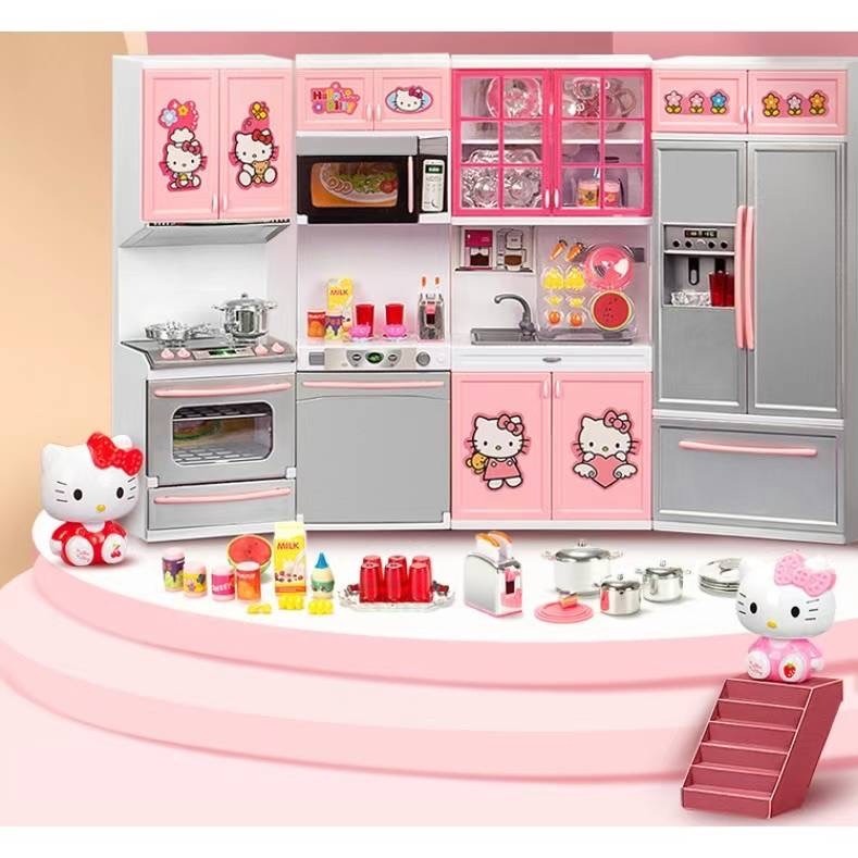 HELLO KITTY 4in1 kitchen toy UL.set/n~gift{h[box | Shopee Philippines