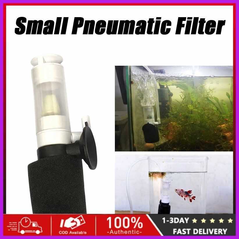 External Mini Filter Small Pneumatic Filter Aquarium Mute Submersible ...