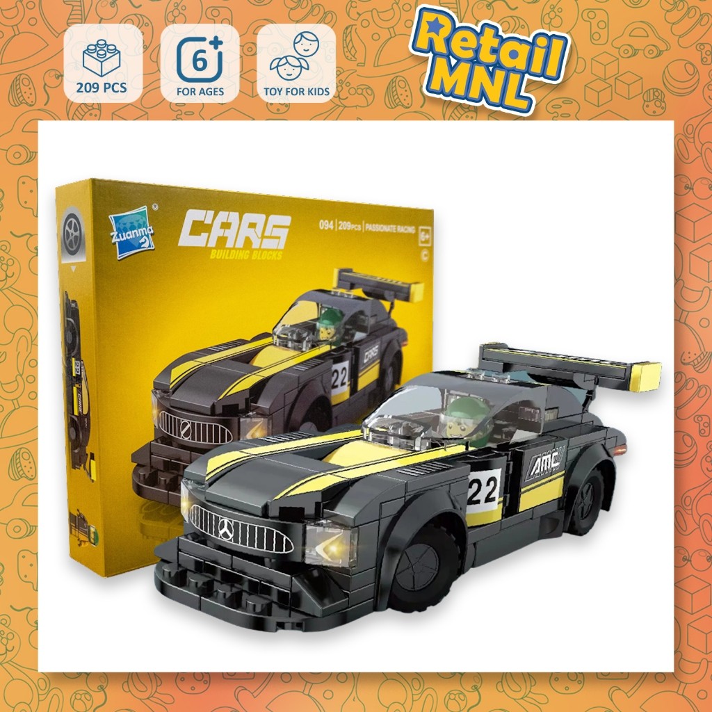 Retailmnl Assembly Blocks Lets go Racing Car Model Building Blocks ...