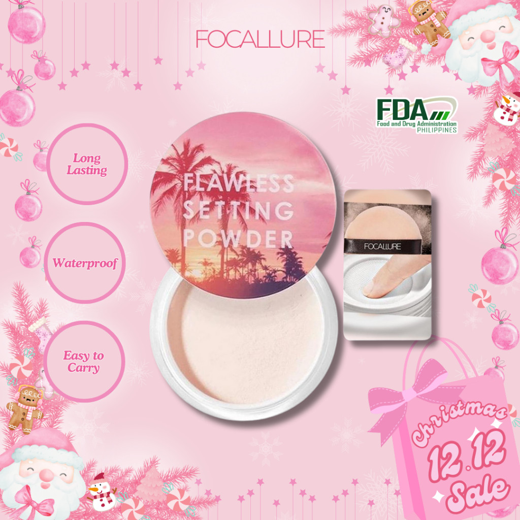 FOCALLURE Top Quality Translucent Light Smooth Setting Powder|kh ...