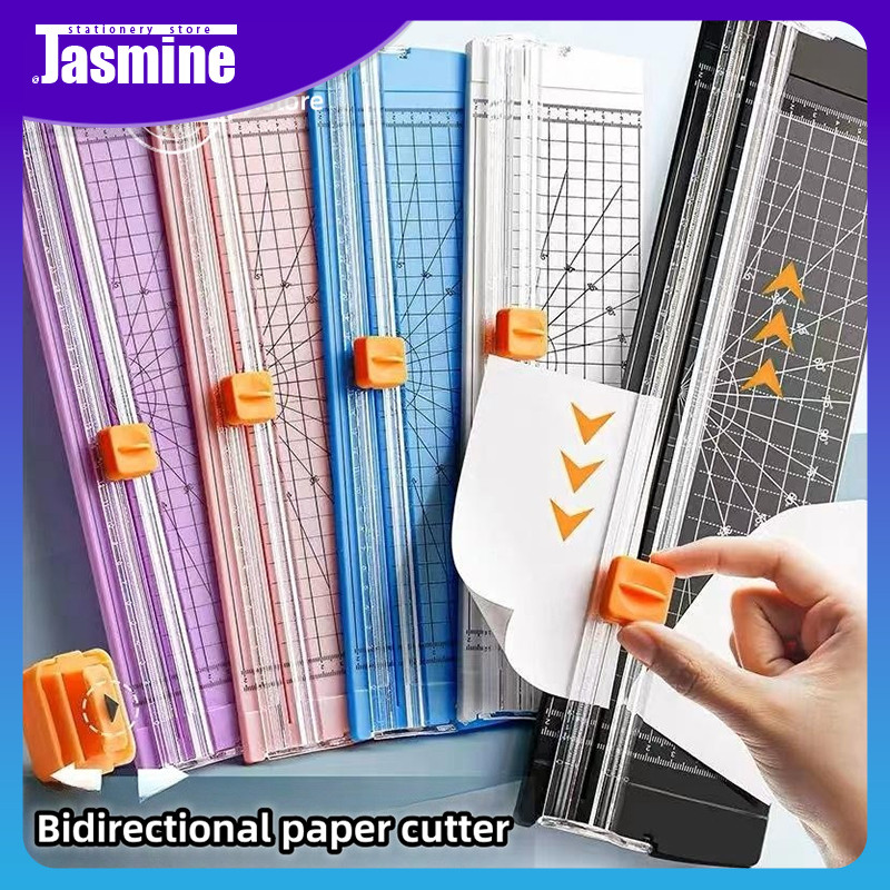 Paper cutter Portable Plastic Paper Cutter Cutting stationary supplies ...