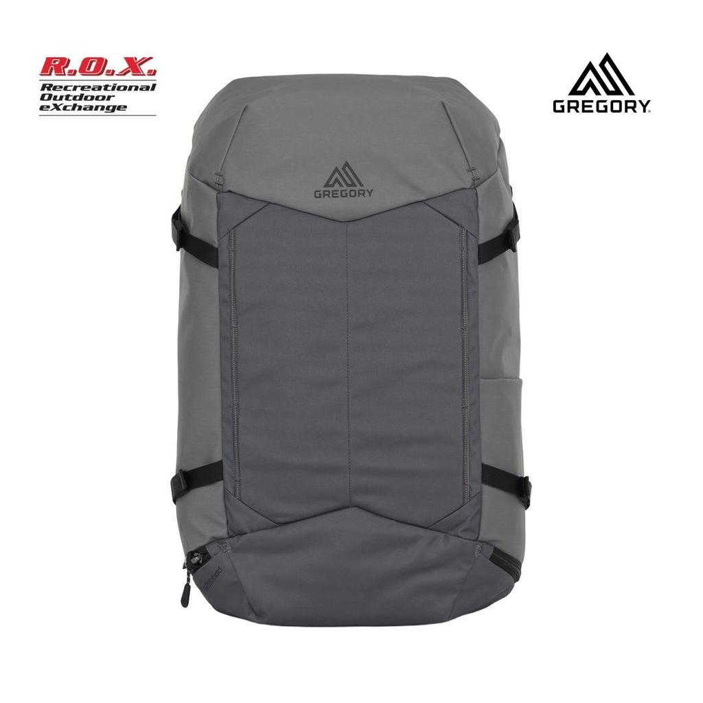 black leather fold over backpack Fold-over Backpack
