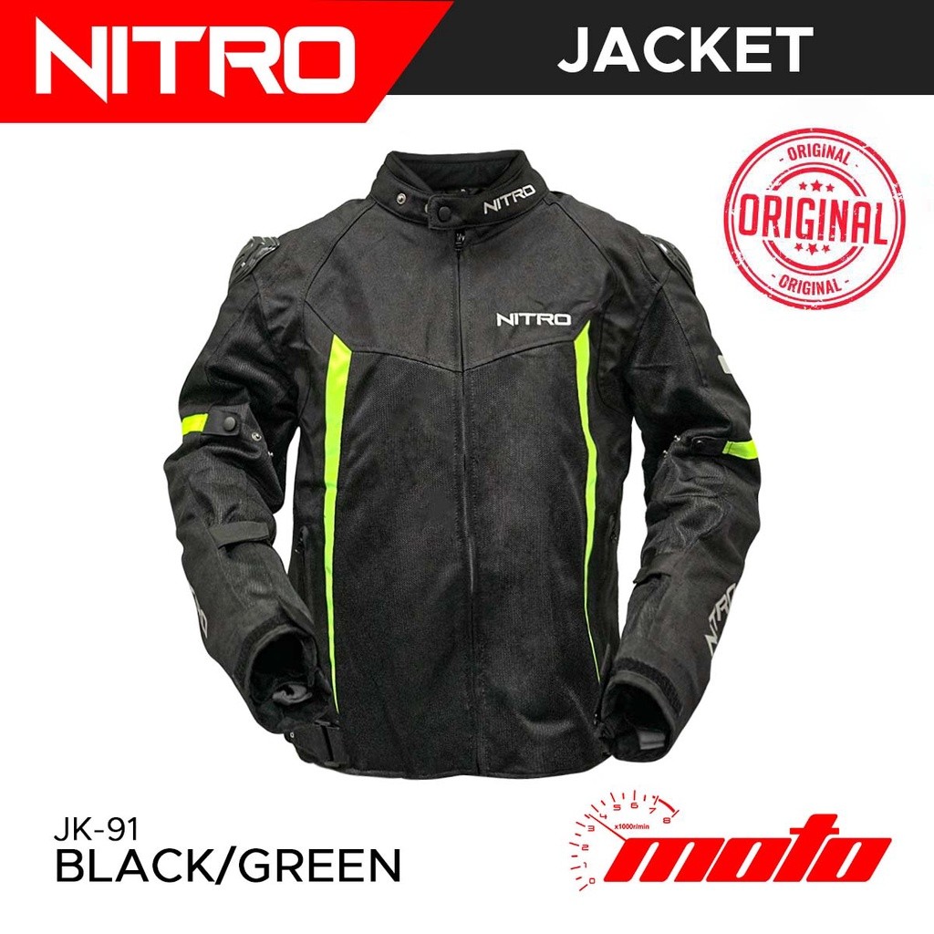 Moto NITRO Riding Jacket JK91 | Shopee Philippines