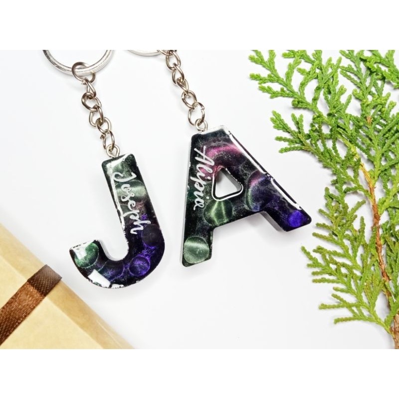 Letter Keychain with Name by Otcha/ (G1 Design) | Shopee Philippines