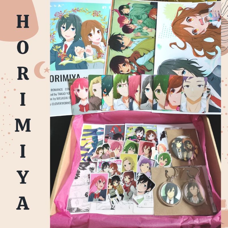 HORIMIYA anime fan merch gift set box room decoration (pls