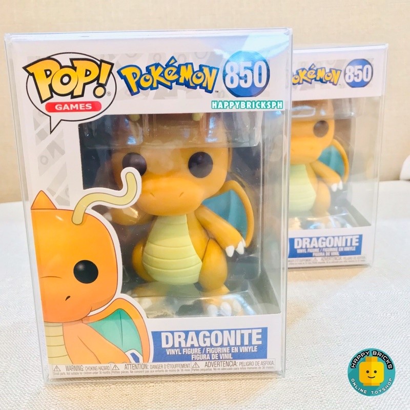 Funko Pop! Dragonite (Pokémon) – Figura In Vinile 9,5 Cm Con Custodia Protettiva Da Collezione - 2
