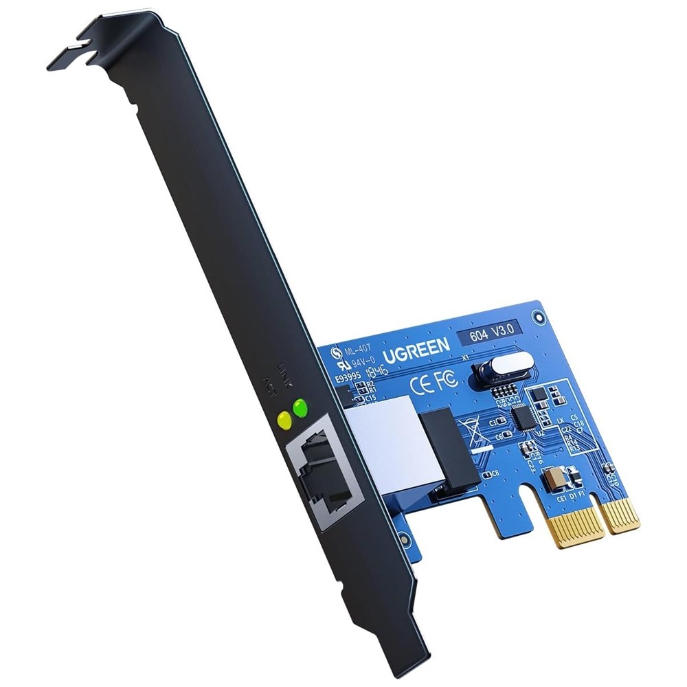 UGREEN Gigabit Ethernet PCI Express PCI-E Network Controller Card 10 ...