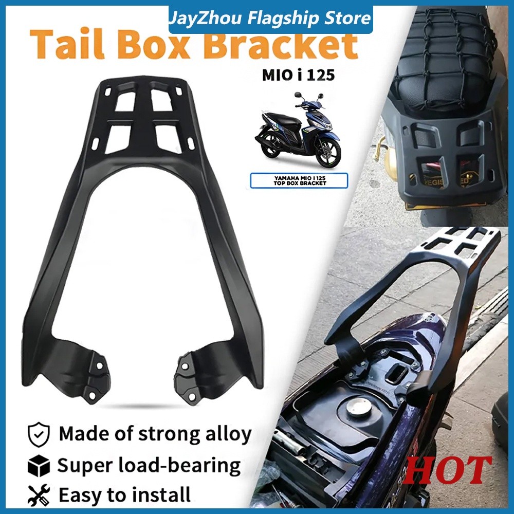 Motorcycle Yamaha MIO i 125 cTop Box Bracket Mio i125 Rear Boot Roof ...