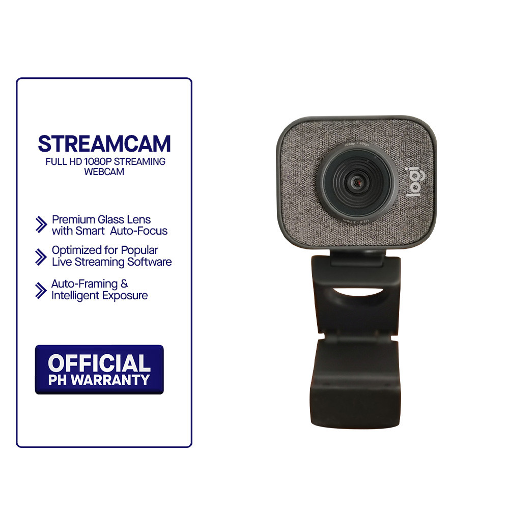 Logitech StreamCam - Full HD 1080p Streaming Webcam | Shopee Philippines