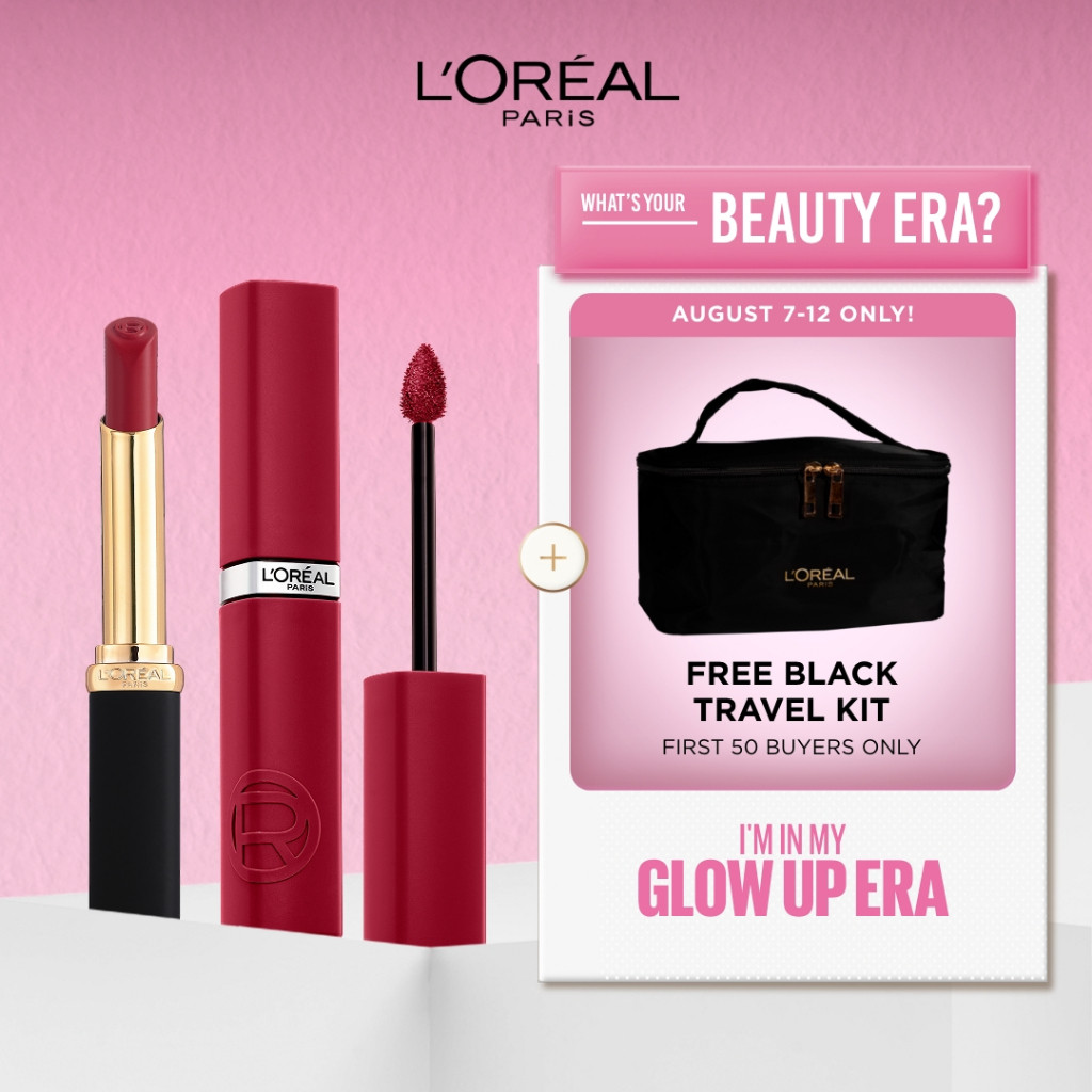 NEW LOreal Paris Classic Reds - Color Riche Lipstick + Infallible Matte ...
