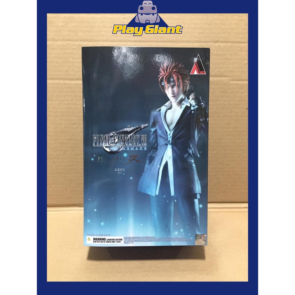 Final Fantasy VII Remake Play Arts Kai Reno | Shopee Philippines