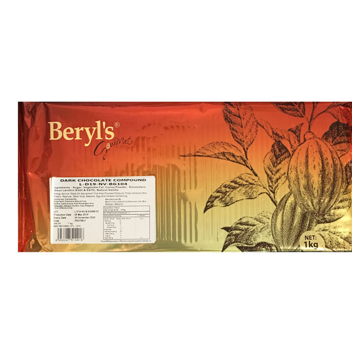 Beryl's Chocolate Bar Compound 1kg | Shopee Philippines
