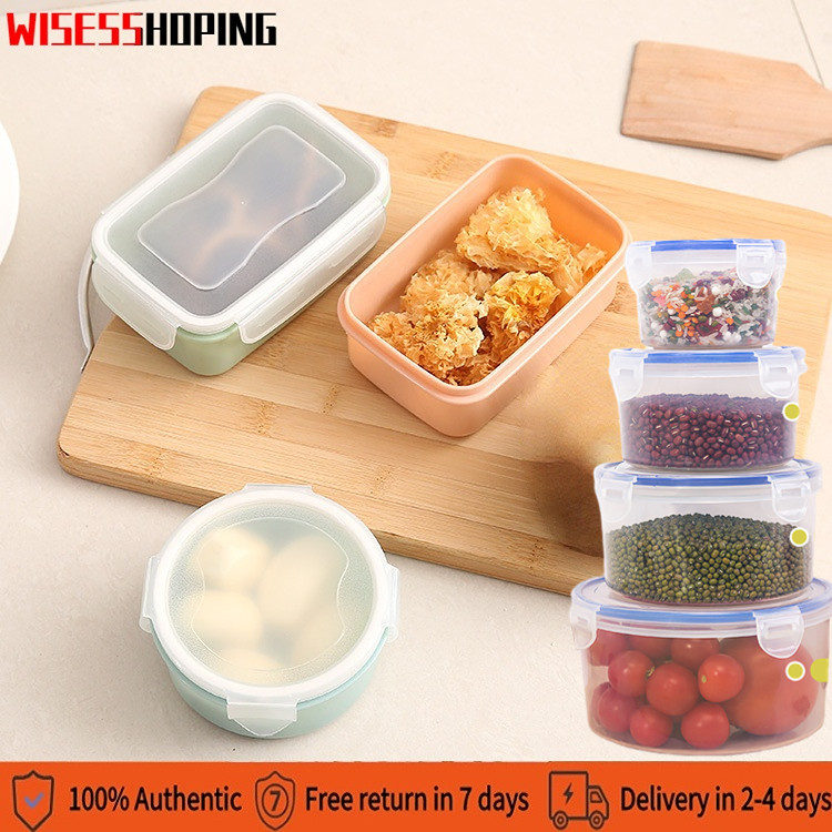 Mini Food Storage Containers Airtight PP BPA-FREE Refrigerator ...