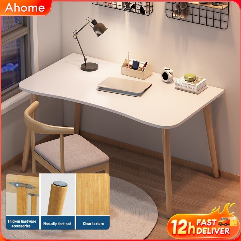 Simple Study Table Study Desk Home Bedroom Office Table Writing Desktop ...
