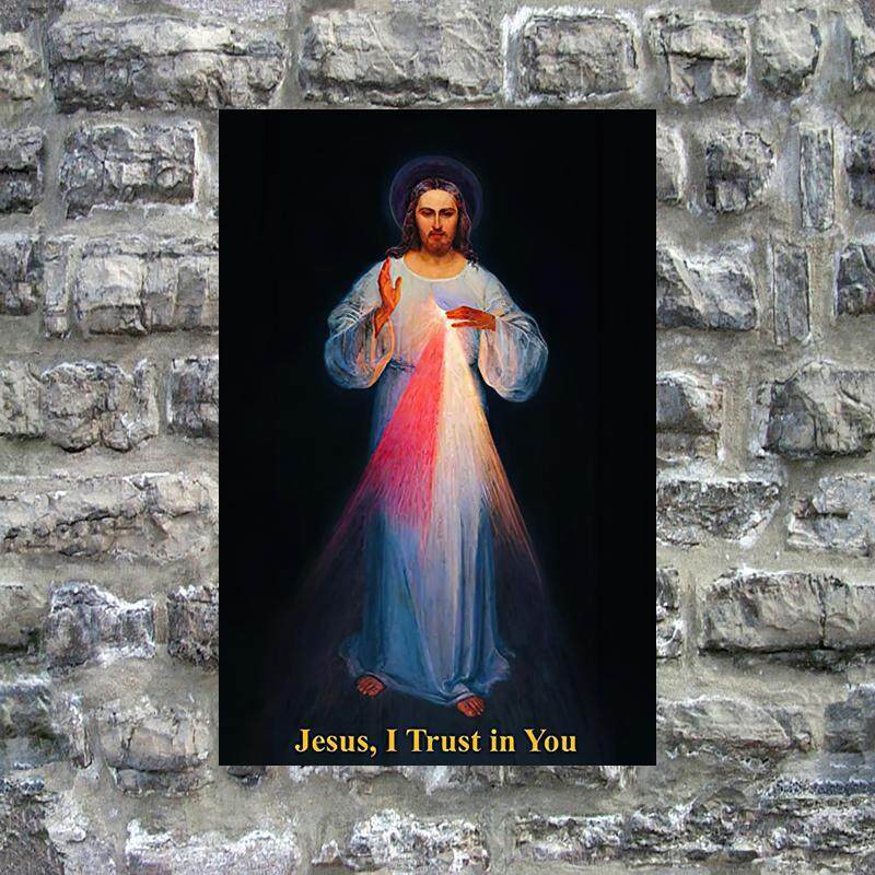NEW 1 Piece Poster Jesus I Trust in You Divine Mercy Prayer Poster ...