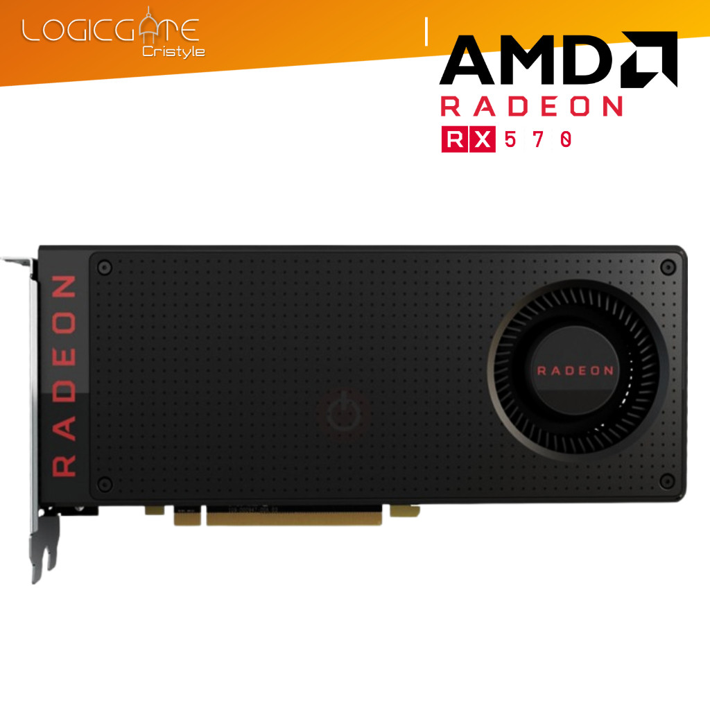 AMD RADEON | RX 570 4GB 256BIT DDR5 | High End | Graphic Card GPU | 6 ...