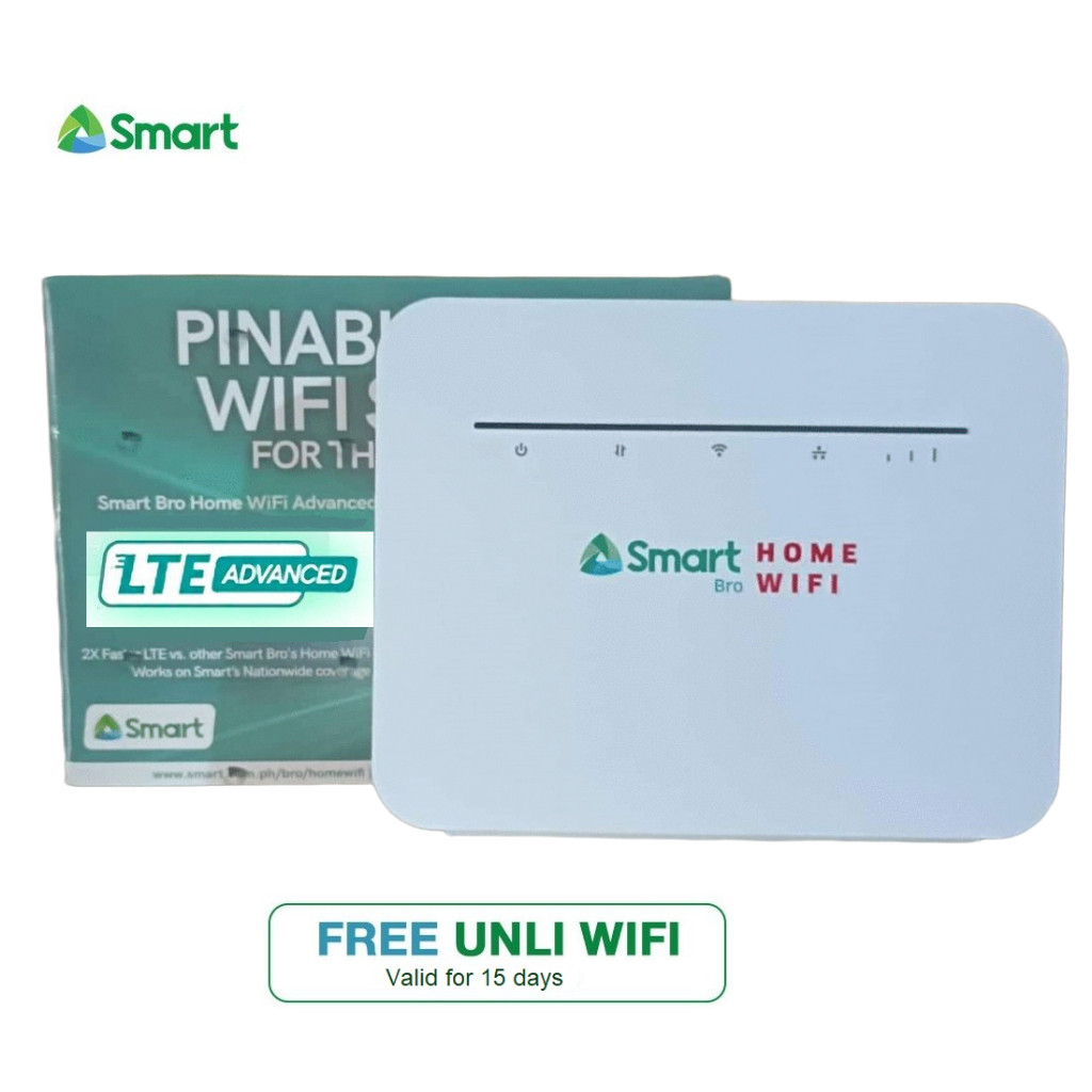 Smart Bro CAT6 Prepaid Home WiFi LTE-Advanced (BOOSTEVEN R291) with ...