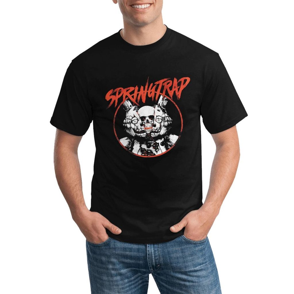 Five Nights At Freddy'S Springtrap Breathable Plus Size Crew Neck T ...