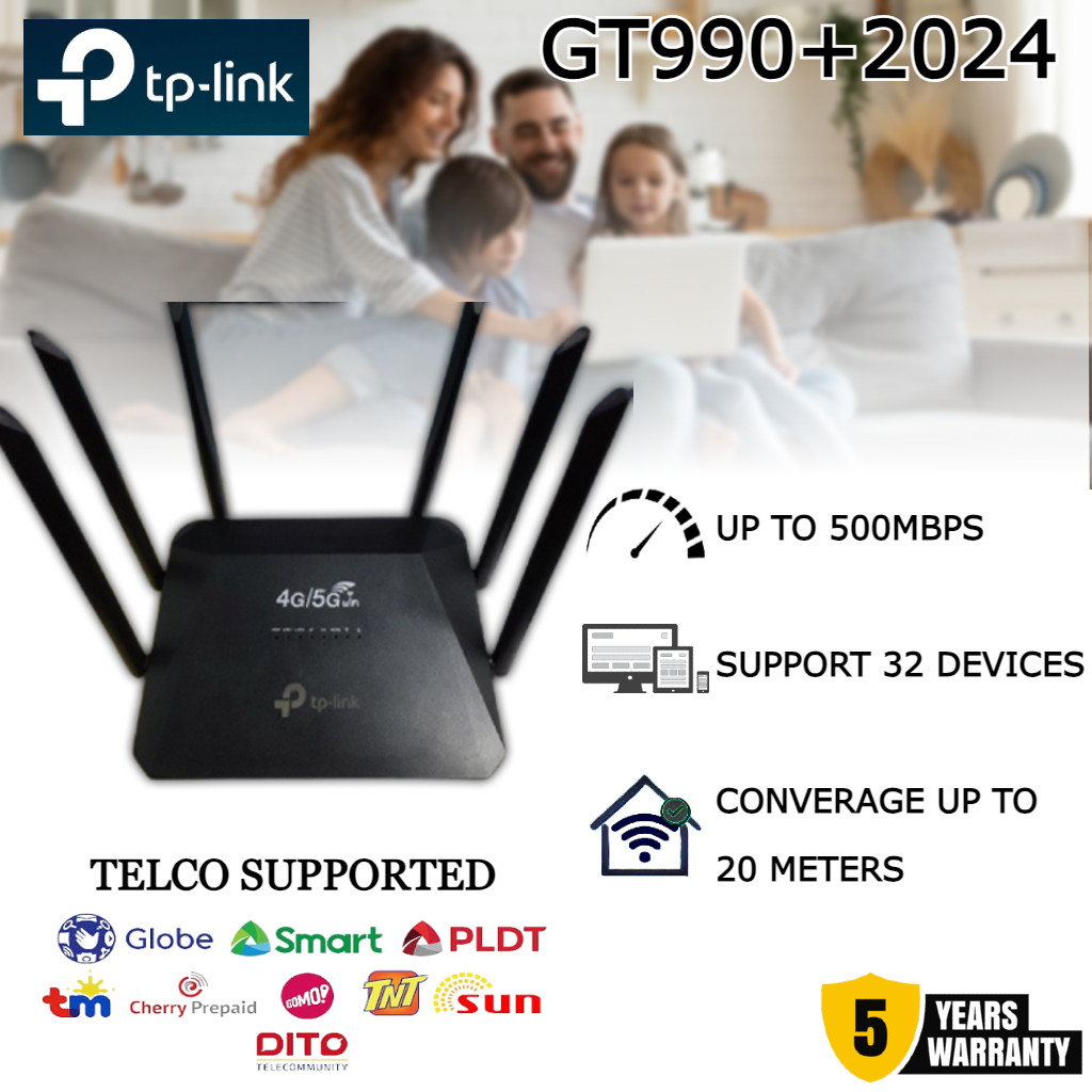 Turbo GT990+ Modified 4G/5G LTE CPE Router Modem WiFi Unlimited Hotspot ...