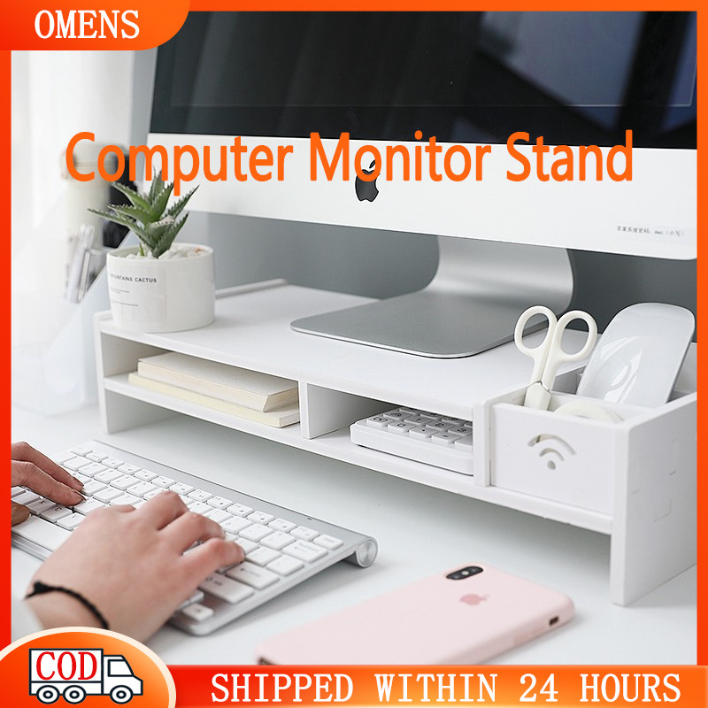 Monitor Stand Computer Screen Increased Shelf Rack Desktop Monitor ...
