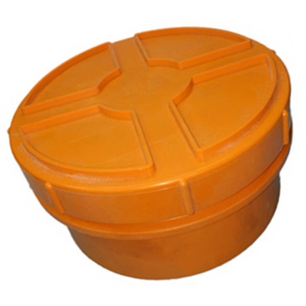 PVC CLEAN OUT 110MM ORANGE FOR SANITARY USE === PVC CLEAN OUT 4 === END ...