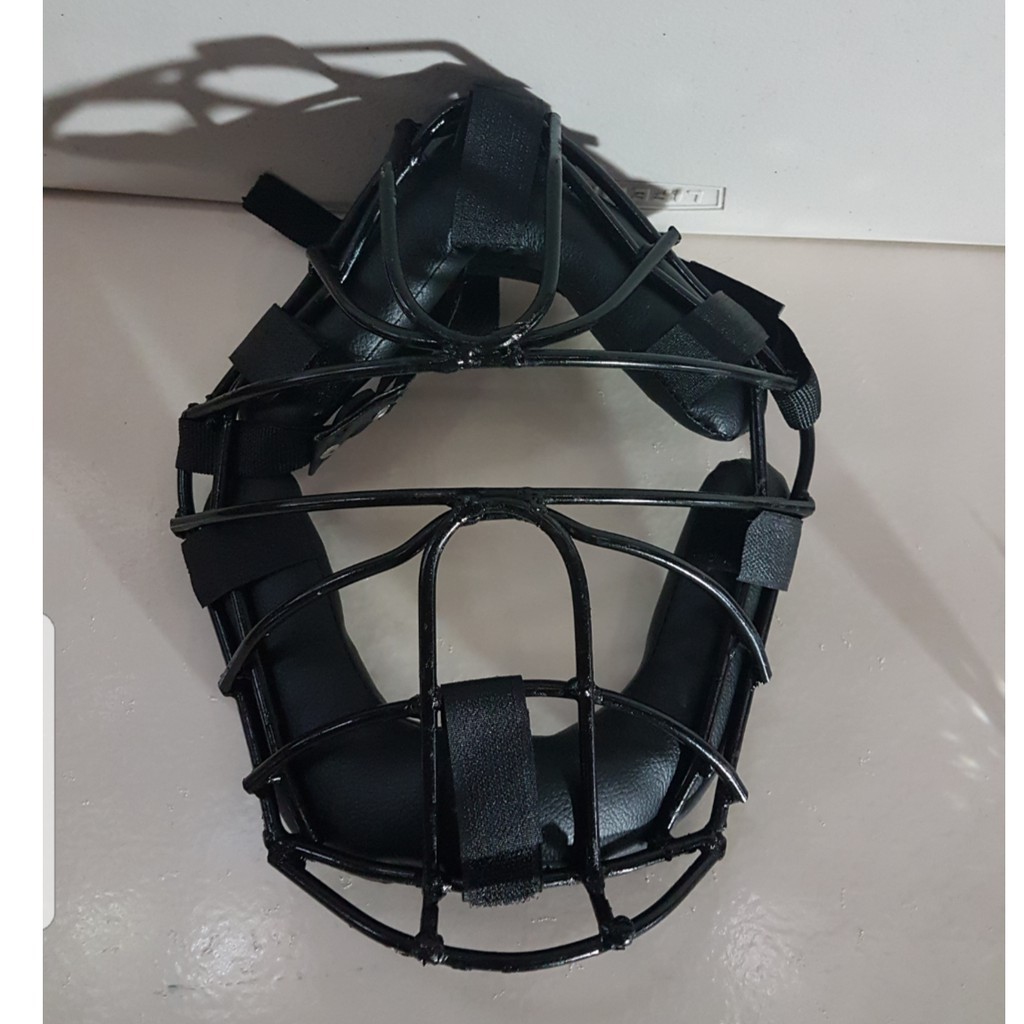 Masque De Protection Gorge Adams Pour Catcher Baseball/Softball - Rouge, Taille 7 (neuf)