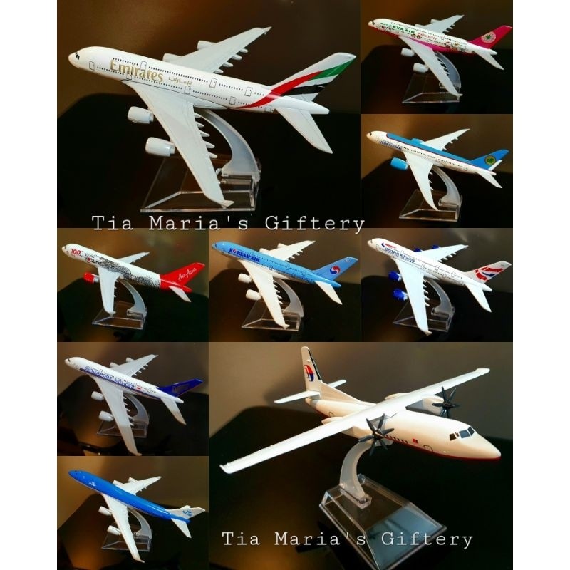 Diecast Metal Airplane Models (Rare Airline Collection) | Shopee ...