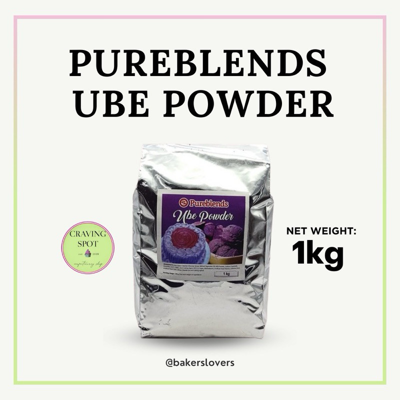 UBE POWDER PUREBLENDS 1KG|JUNE 2025 EXPIRY | Shopee Philippines