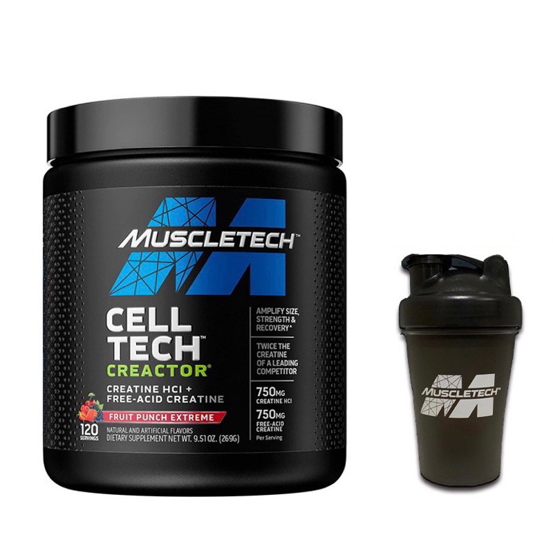 Muscletech Creatine Powder 120 Servings - Creactor Muscle Builder ...