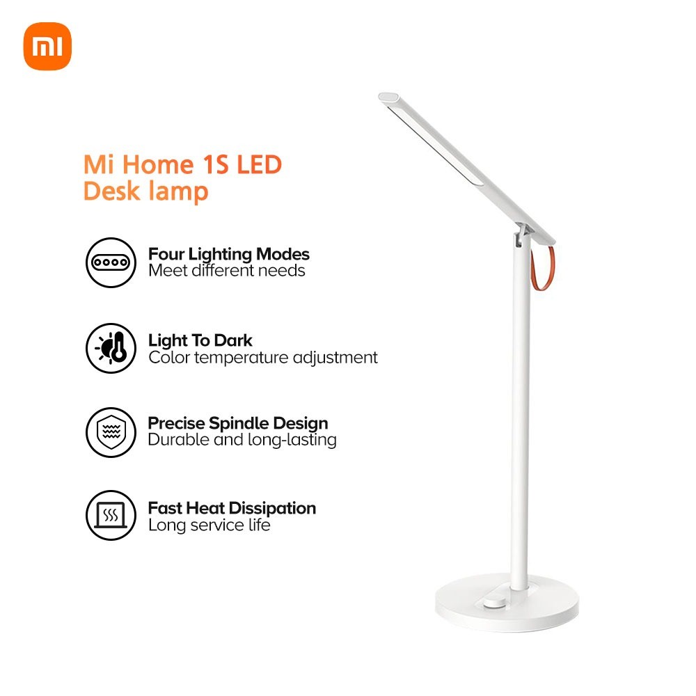 Xiaomi Mi Home 1S Smart LED Desk Lamp with App Remote Control Plus 4 ...