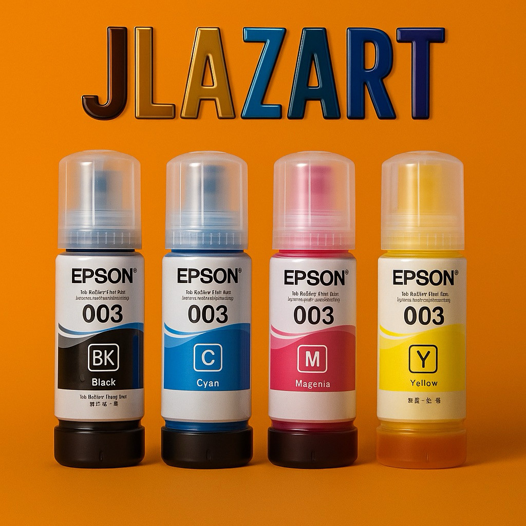Original Epson 003 Ink L1110/L3110/L3116/L3150/L3156/L5190/L5196/L1210 ...