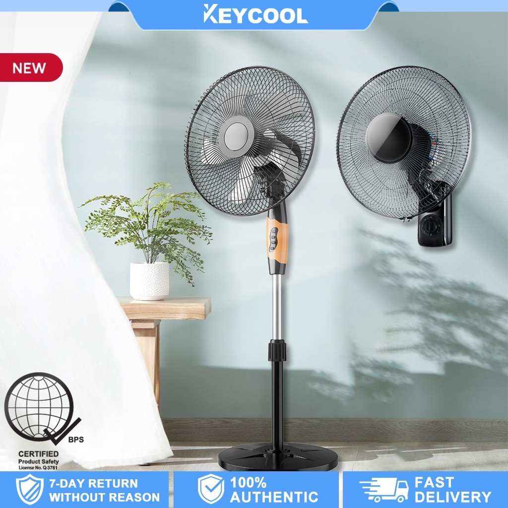 Keycool Buy 1 Take 1 Electric Fan 16 Stand Fan Strong Wind ...