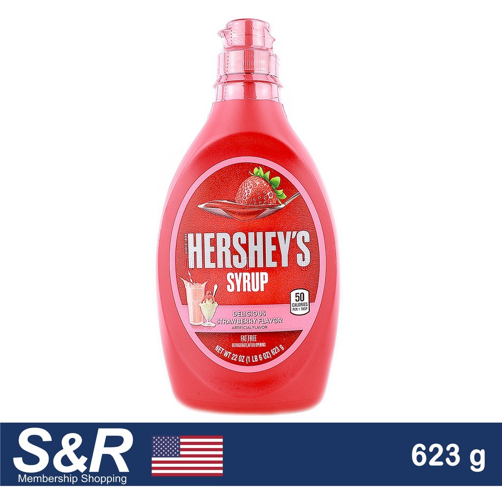 Hershey's Syrup Delicious Strawberry Flavor 623g | Shopee Philippines